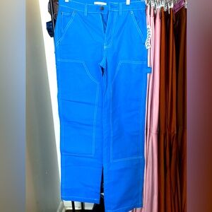 Blue Vintage Painter baggy Pants